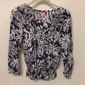 Last Drop! Lilly Pulitzer Top!